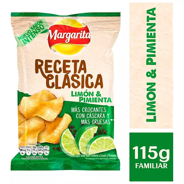 Papa Margarita Receta Limon Pim*6