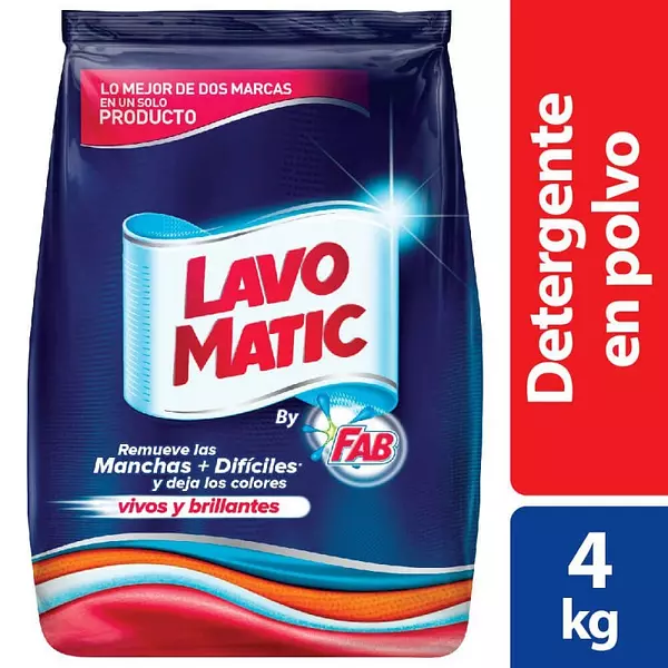 Lavomatic Polvo Floral X4 Kg