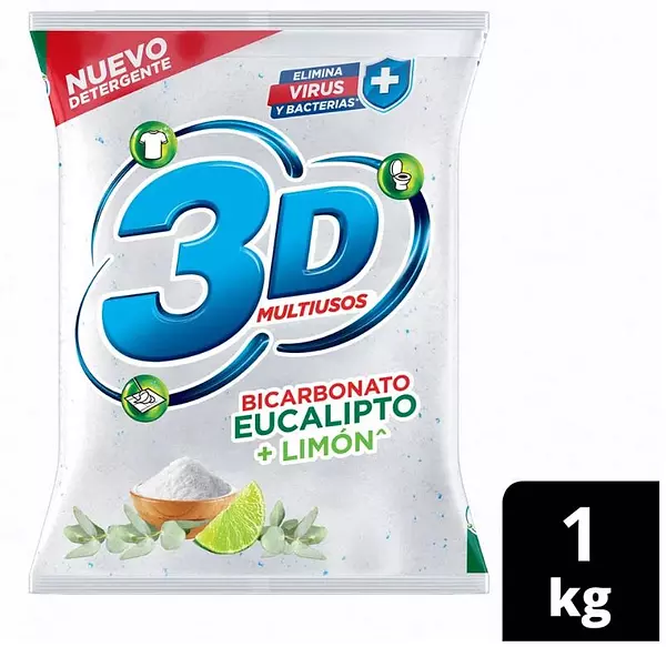 Deterg 3d Multiusos 1000gr