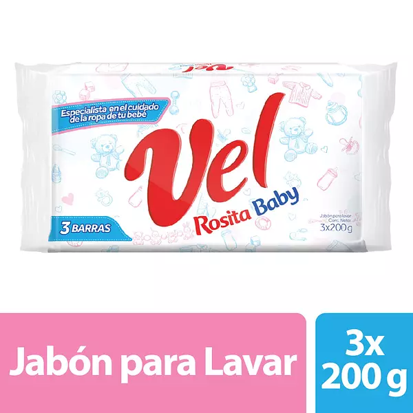 Jab Vel Rosita 3x200gr