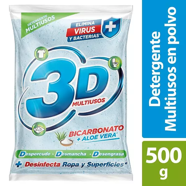 Deterg 3d Multiusos 500gr