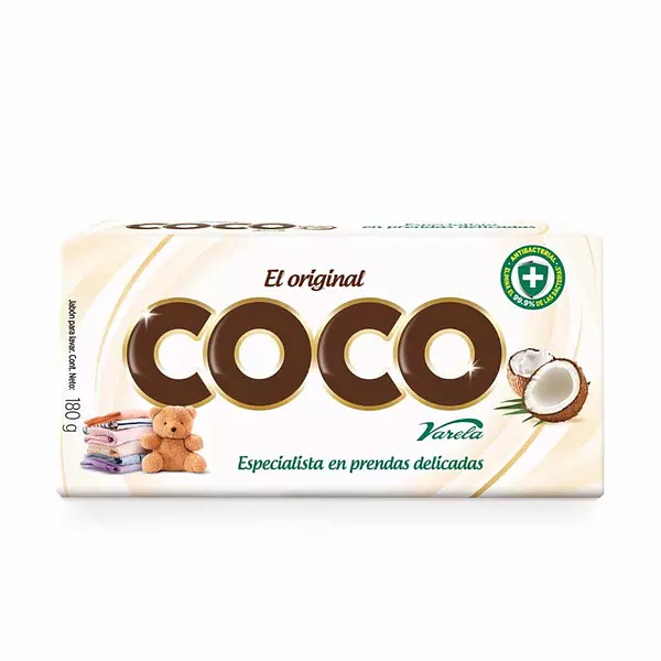 Jabon Coco Org Var 180gr