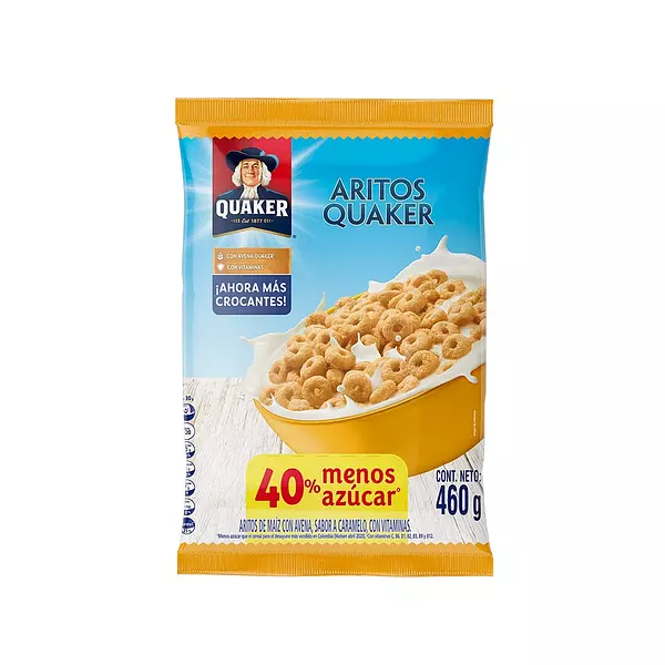 Cer Quaker Aritos Carm 460g