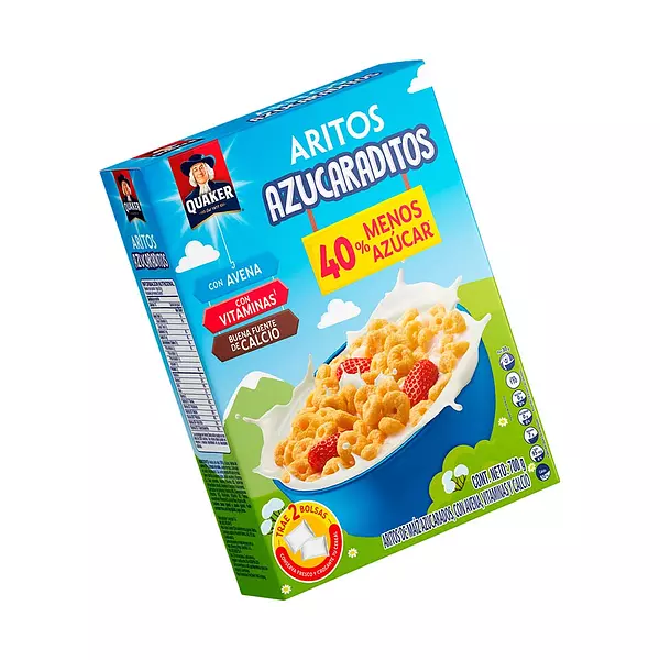 Cereal Quaker Aritos Azuc 700gr