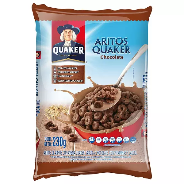 Cereal Quaker Anillos Chclx230gr