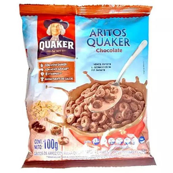 Cereal Quaker Anillos Chclx100gr