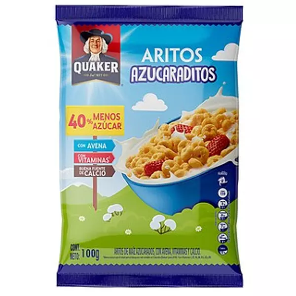 Cereal Quaker Aritos 100gr