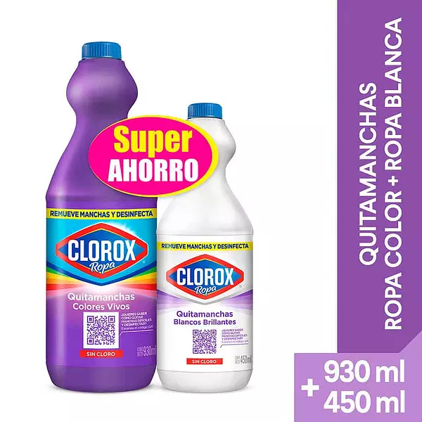 Clorox Rc 930ml+ Bl Sup 450ml