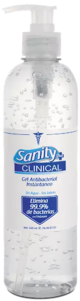 Gel Antibact Sanity X500ml