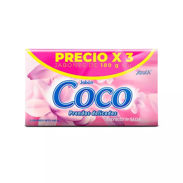 Jb Azulk Coco P/Delic 180gr X3und