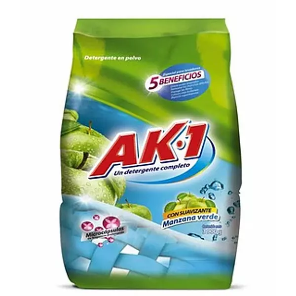 Deterg Ak1 Manzana* 3900gr