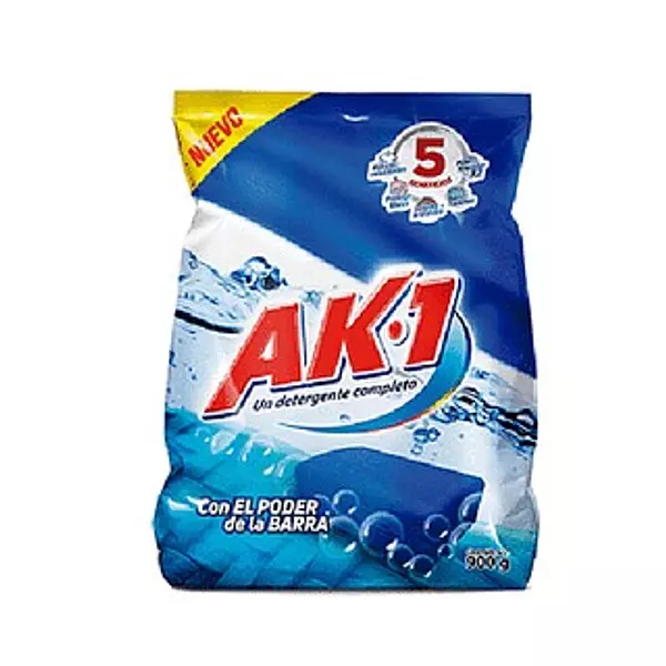 Detergente Ak-1 X900gr con Barra