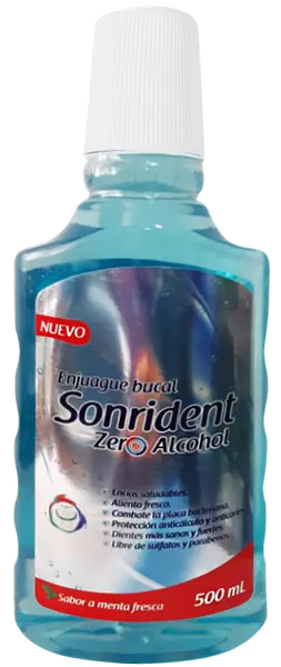 Enjuague Sonrident Zero 500ml