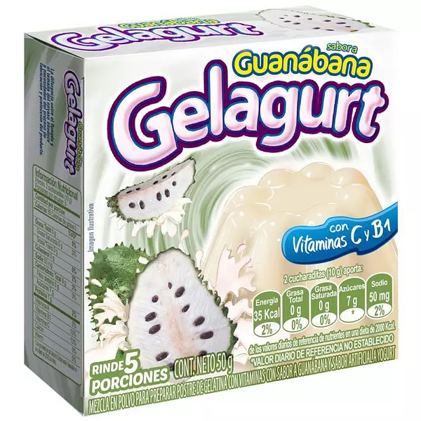 Gelagurt Guanabana con Proteinas