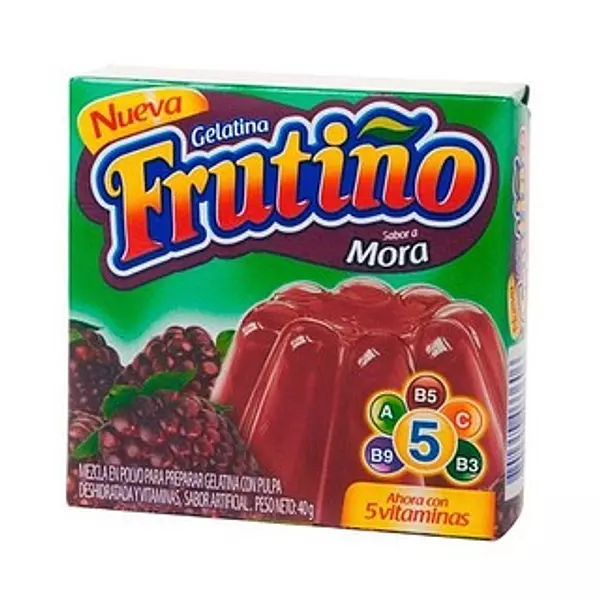 Gelatina Frutiño 5p R04 Mora