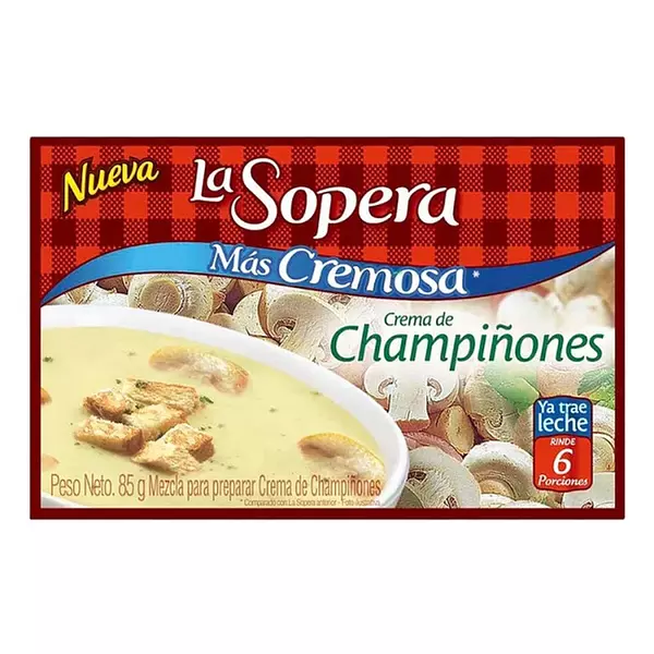 "Sopera Crem 3 P Champiñon X42,5gr"