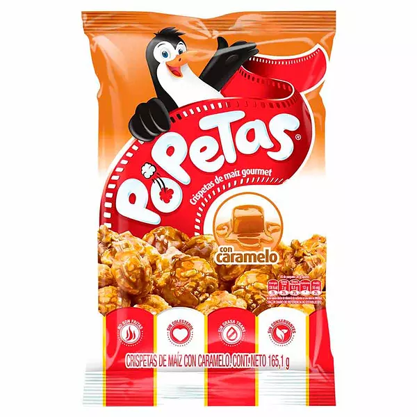 Popetas Caramelo 165gr