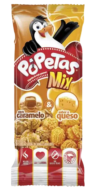 Popetas Mix Caram-Quesox 39.6gr