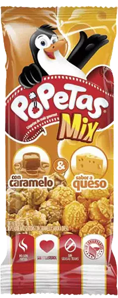 Popetas Mix Caram-Mantq Unidad X39gr