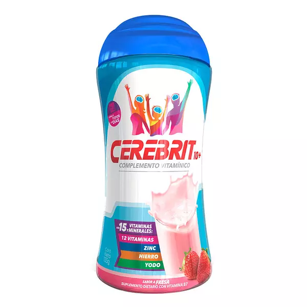 Multivit Cerebrit Fresa* 135gr