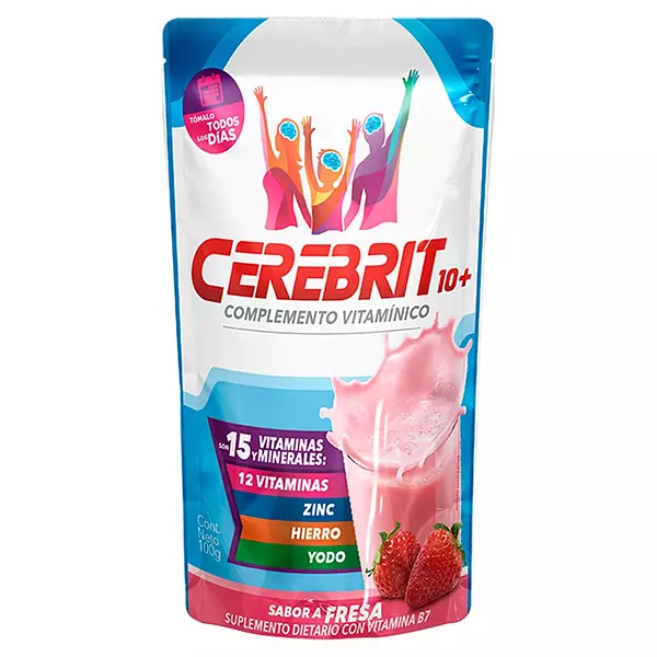 Multivit Cerebrit Fresa Dp*100gr