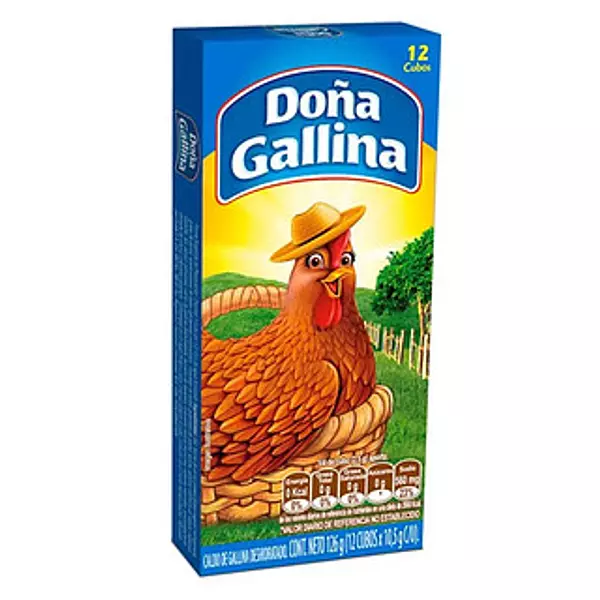 Caldo Doña Gallina 12 Cubos