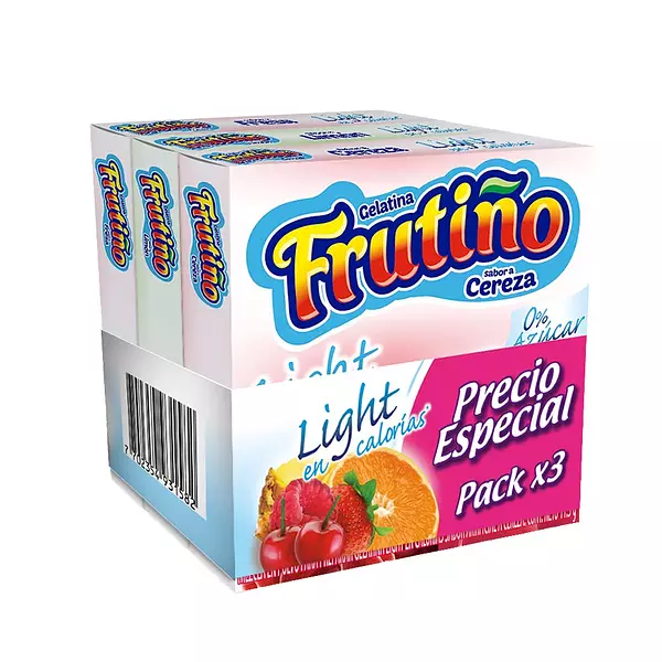 Gelatina Frutiño Ligt X3und Surt