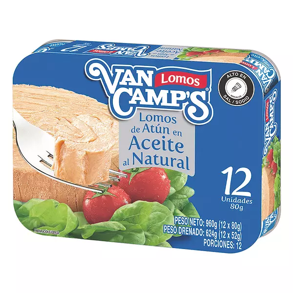 Atun Van Camps Aceite X12 X80gr