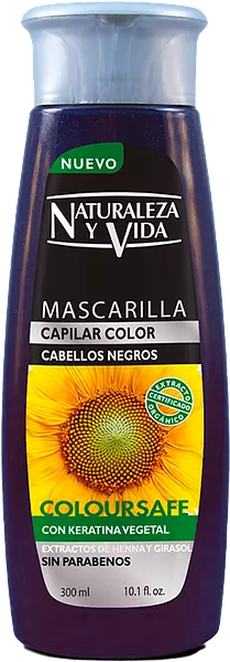 Mascarilla Natura y Vida Negrosx300ml