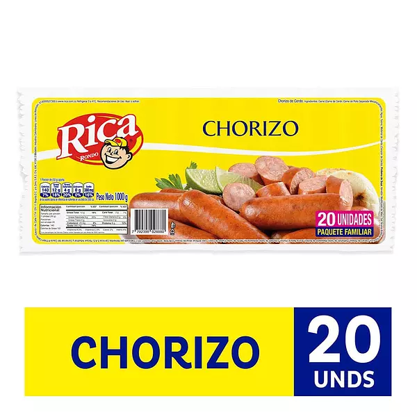 Chorizo Rica X1000gr