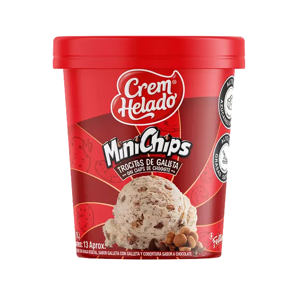 Helado Vaso Trad Mini Chips x 600g