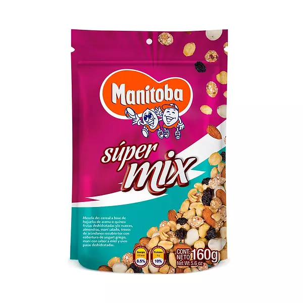 Maní Manitoba Super Mix X160gr