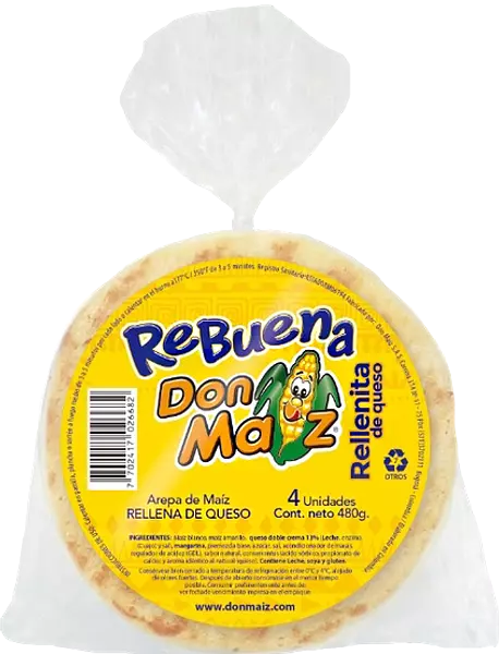 Arepa Don Maiz Rebuena X480gr