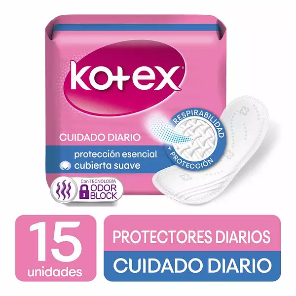 Prot Dia Kotex Nor x 15 Und