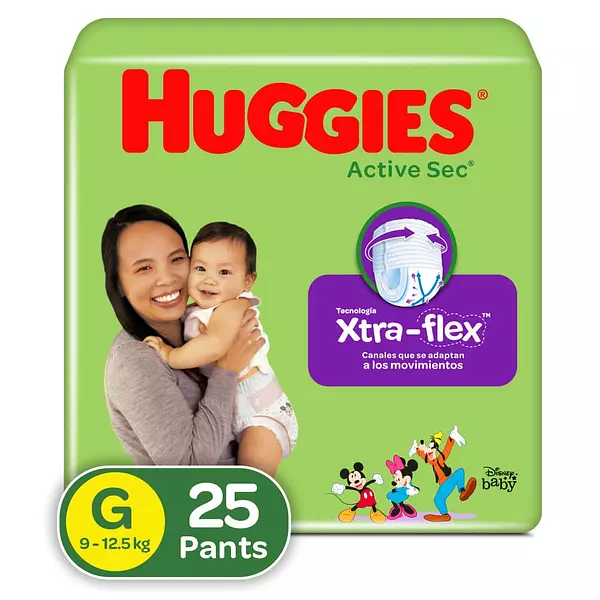 Pañal Huggies Pant Etg X25und