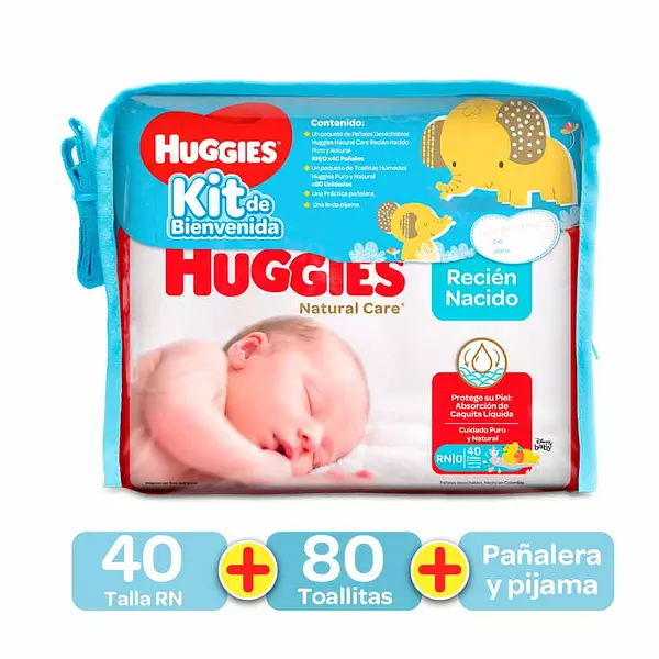 Kit Huggies Recien Nacido X40