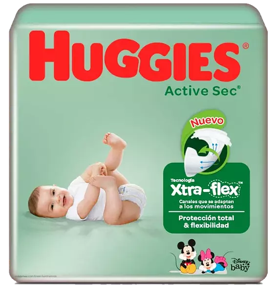 Pañal Hugigies Actisec M P48ll56