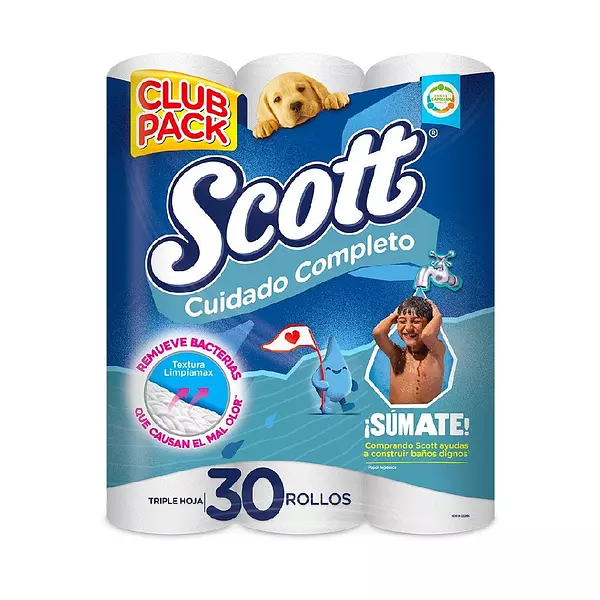 Papel Scott Cuid Compt X30rll