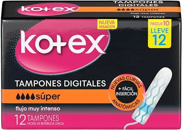 Tamp Kotex Digi Sup X12und