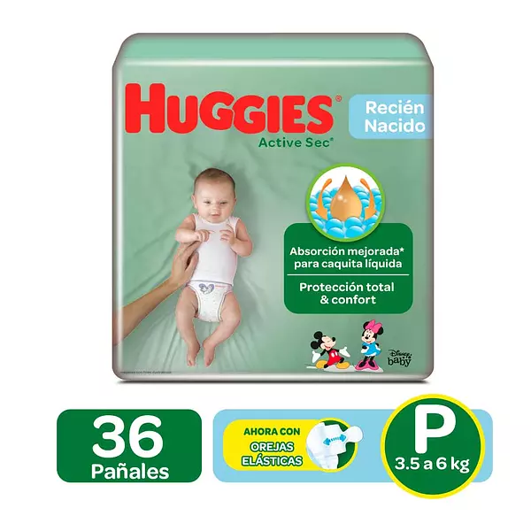 Pañal Huggies Etp X1 Pg34llv36