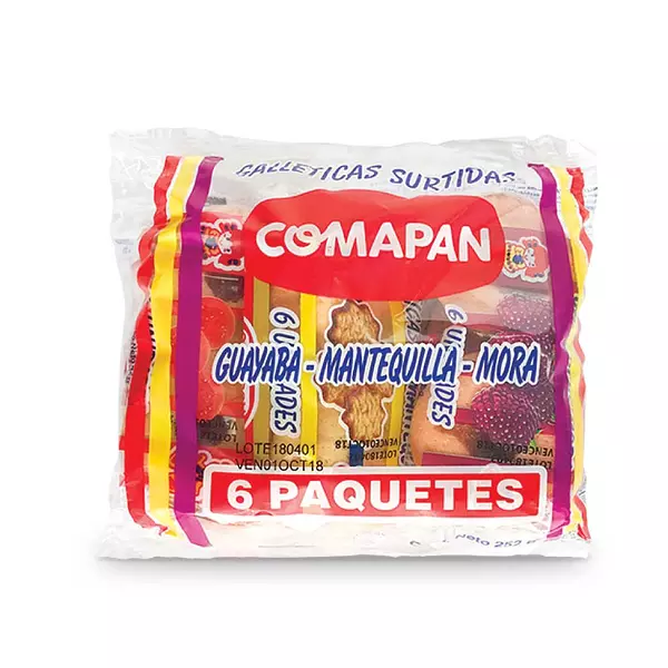 Galletas Comapan Surtidas Npx 252gr