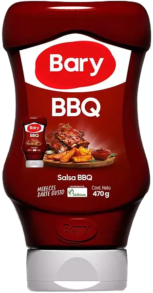 Salsa Bbq Bary Pet 470gr