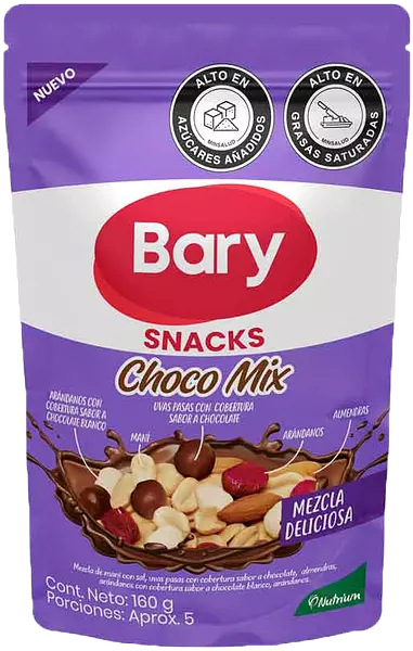 Mani Choco Mix Bary 160gr