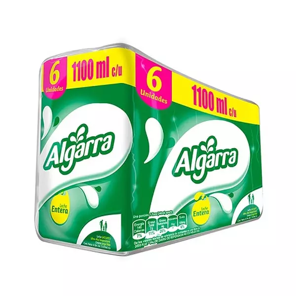 Leche Algarra Entera 6und x 1100 Ml Especial