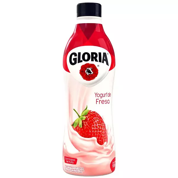 Yogurt Gloria Fresa Bot 1000g