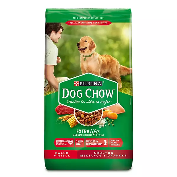 Dog Chow Adultos R Med/Gran x 17 Kg