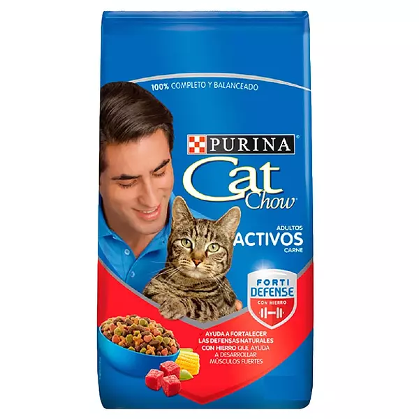 Cat Chow Adult Act Carne Fdf X1.5kg