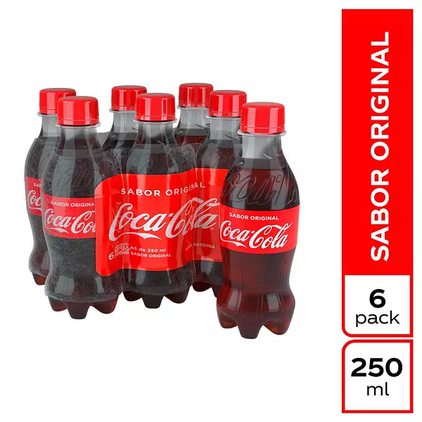 Coca Cola Mnipet X250 Ml Six Pack