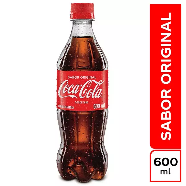 Gaseosa Coca Cola 600ml