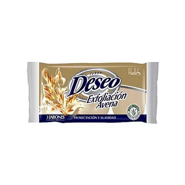 Jabon Deseo Tripack X120 Avena